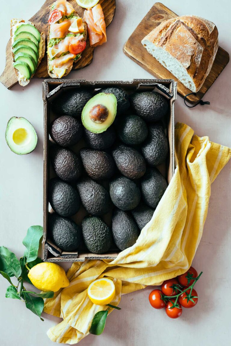 carton avocat produit supermarché