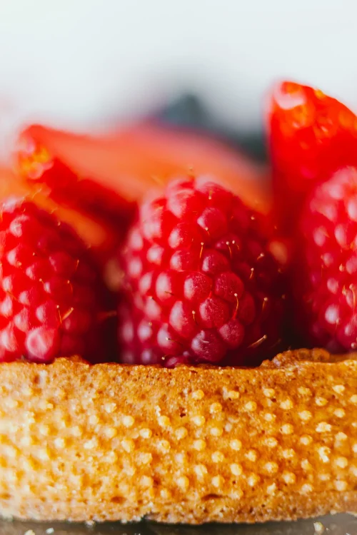 macrophotographie framboise